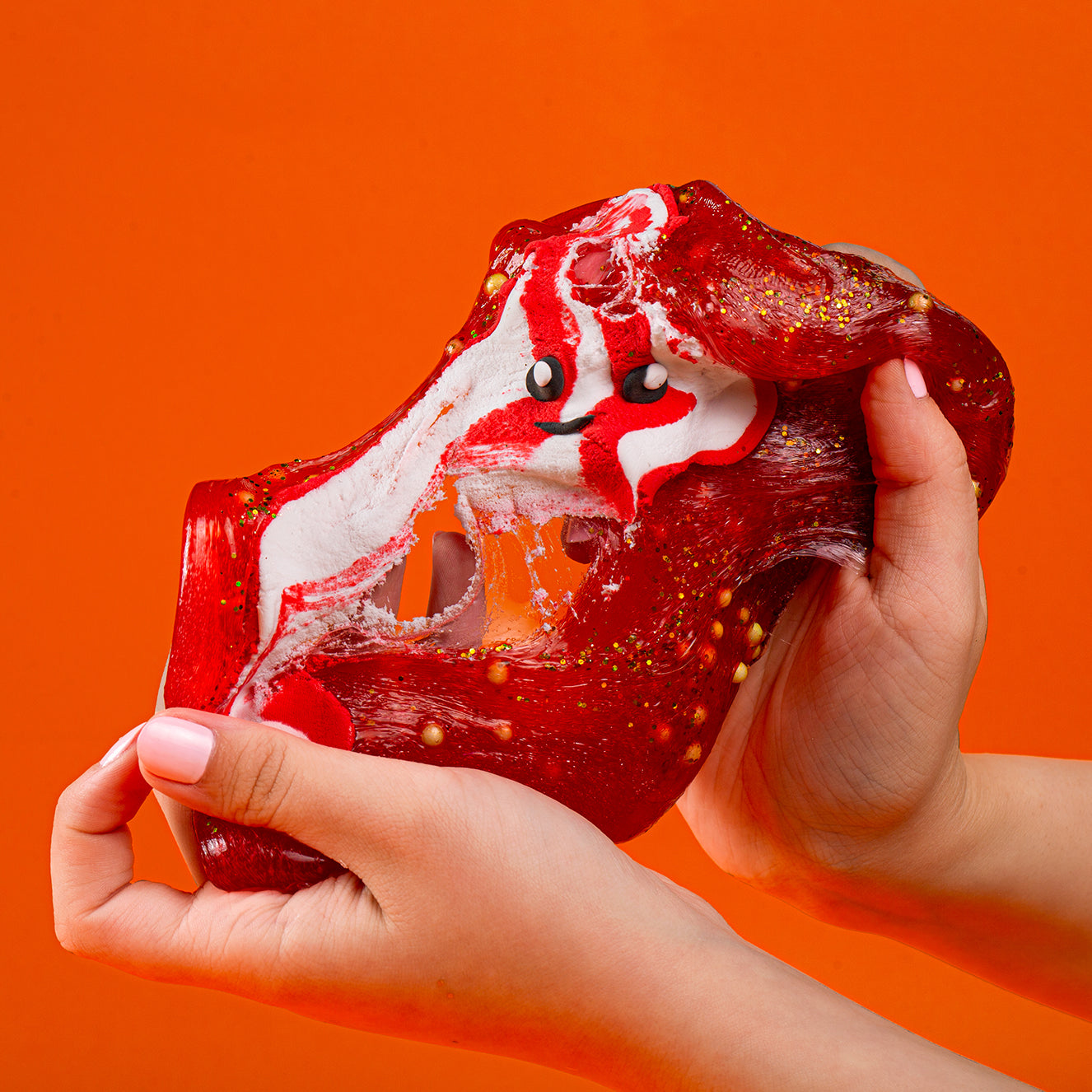 Caramel Popcorn Slime l كاراميل بوبكورن سلايم