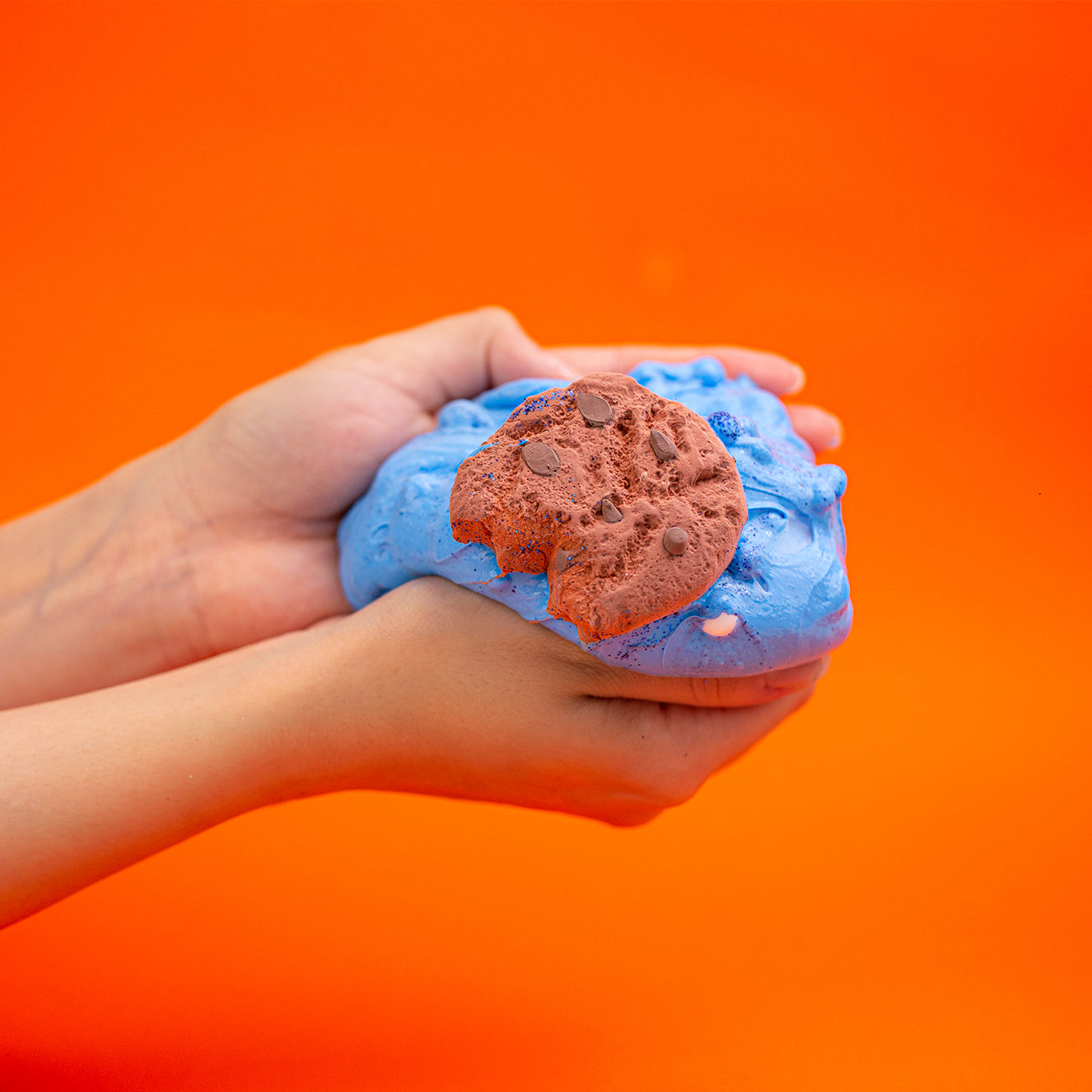 MamaSima Cookie Monster themed Slime