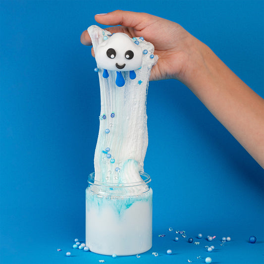 ماماسيما الغيمة سلايم  l MamaSima the Cloud Themed Slime