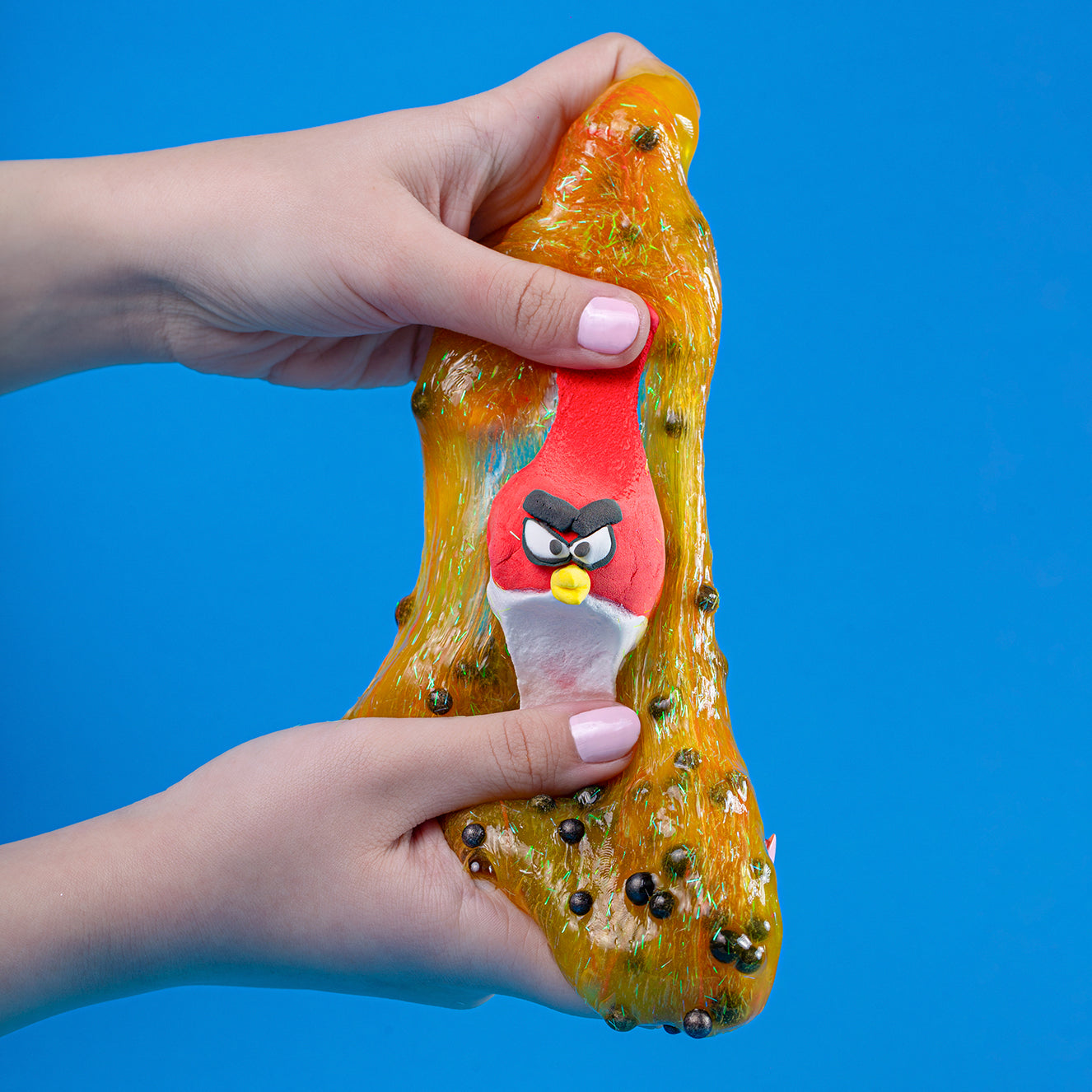 ماماسيما الطيور الغاضبة سلايم l  MamaSima Angry Birds Themed Slime