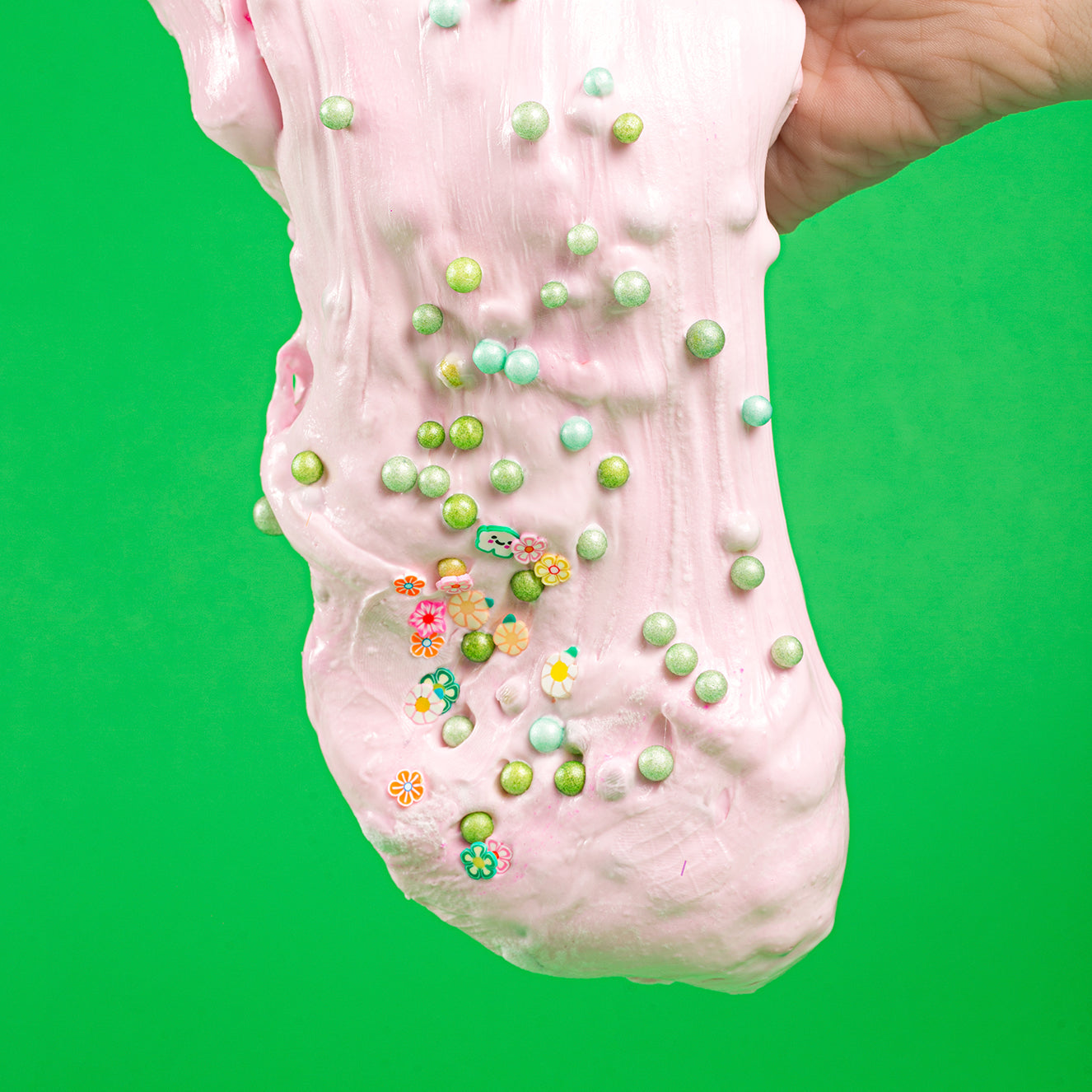 حليب الفراولة سلايم  l Strawberry Milk Slime