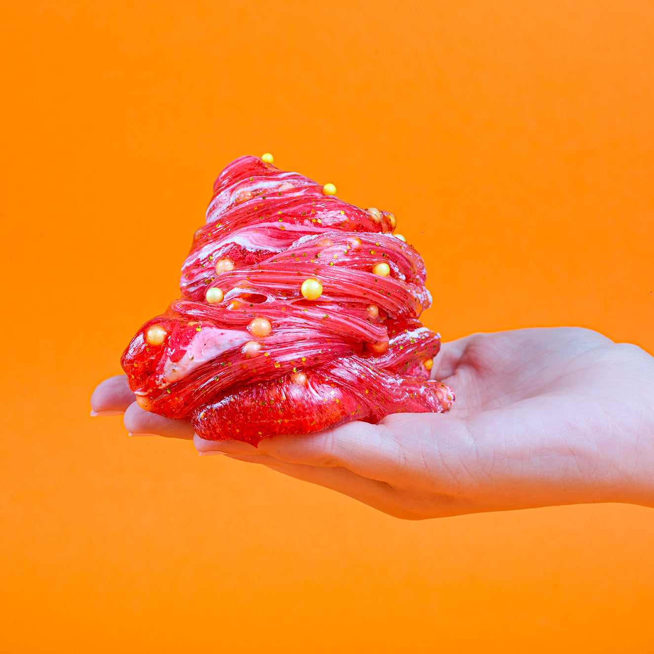 Caramel Popcorn Slime l كاراميل بوبكورن سلايم