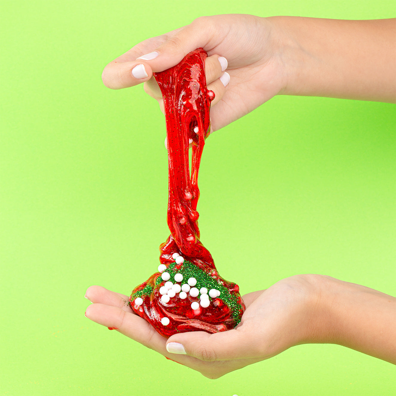 غزال سانتا سلايم l Rudolph the Reindeer Themed Slime