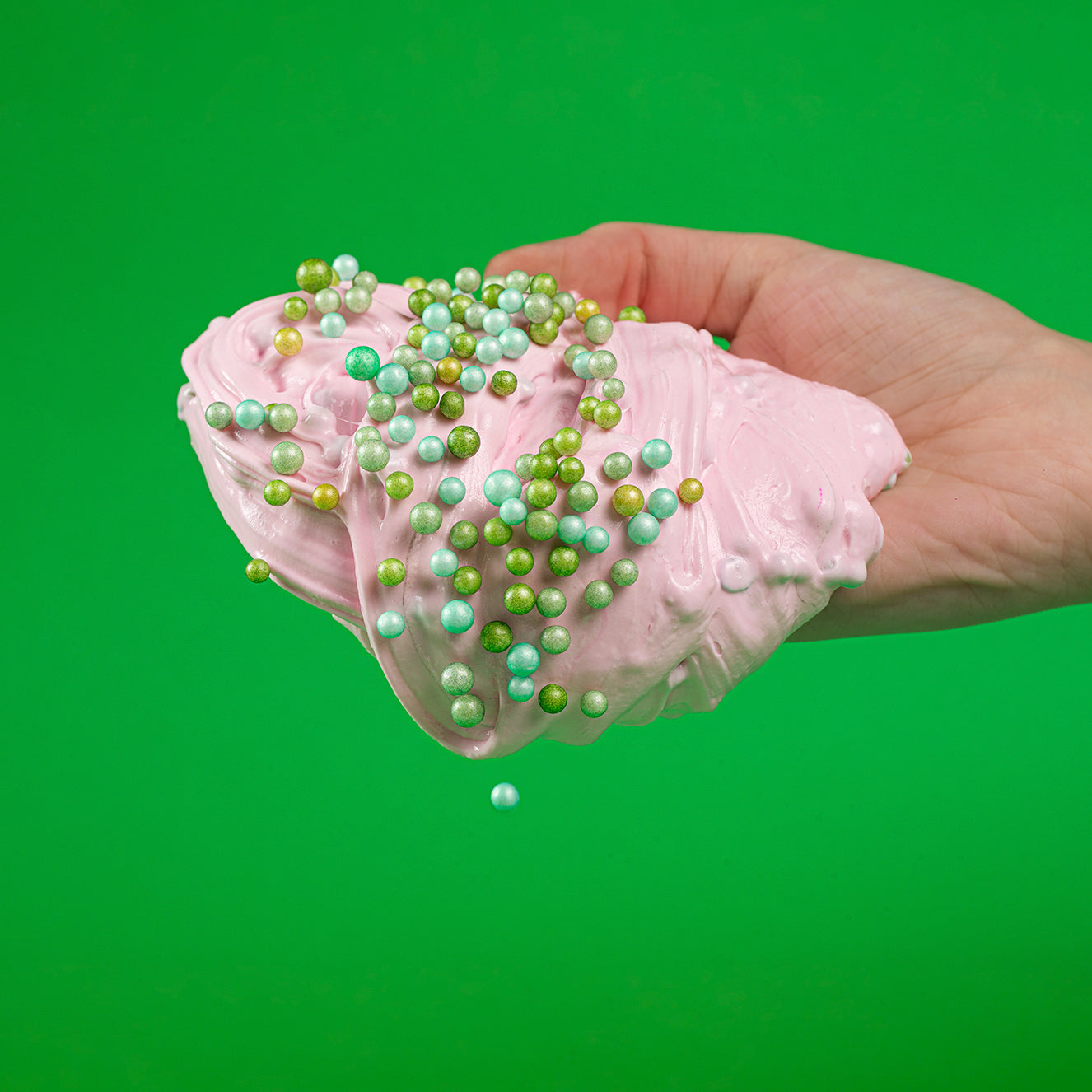 حليب الفراولة سلايم  l Strawberry Milk Slime