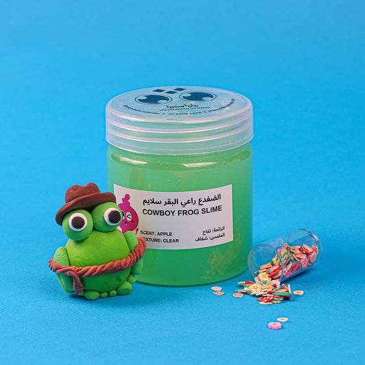 ماماسيما الضفدع راعي البقر سلايم I MamaSima Cowboy Frog Themed Slime