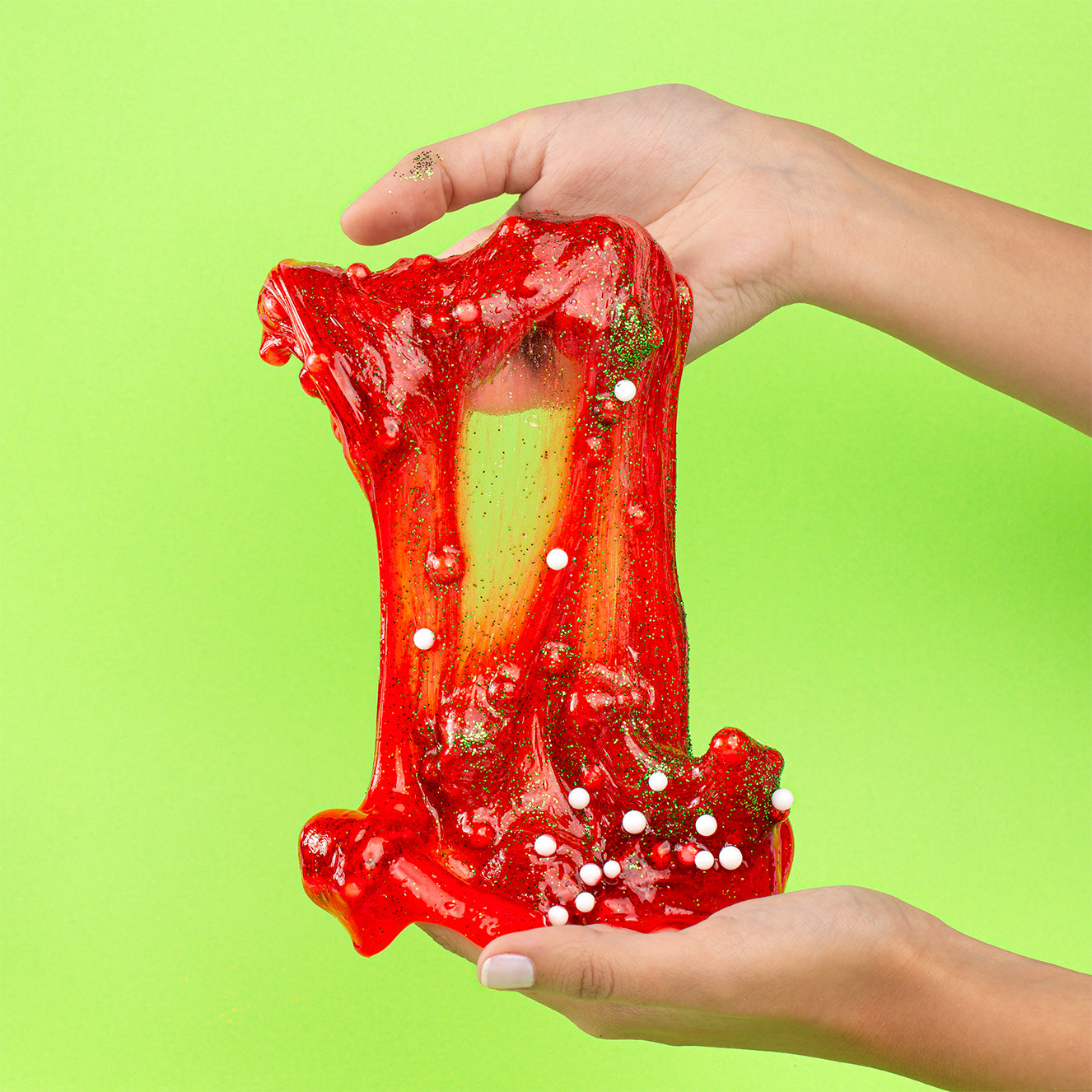 غزال سانتا سلايم l Rudolph the Reindeer Themed Slime