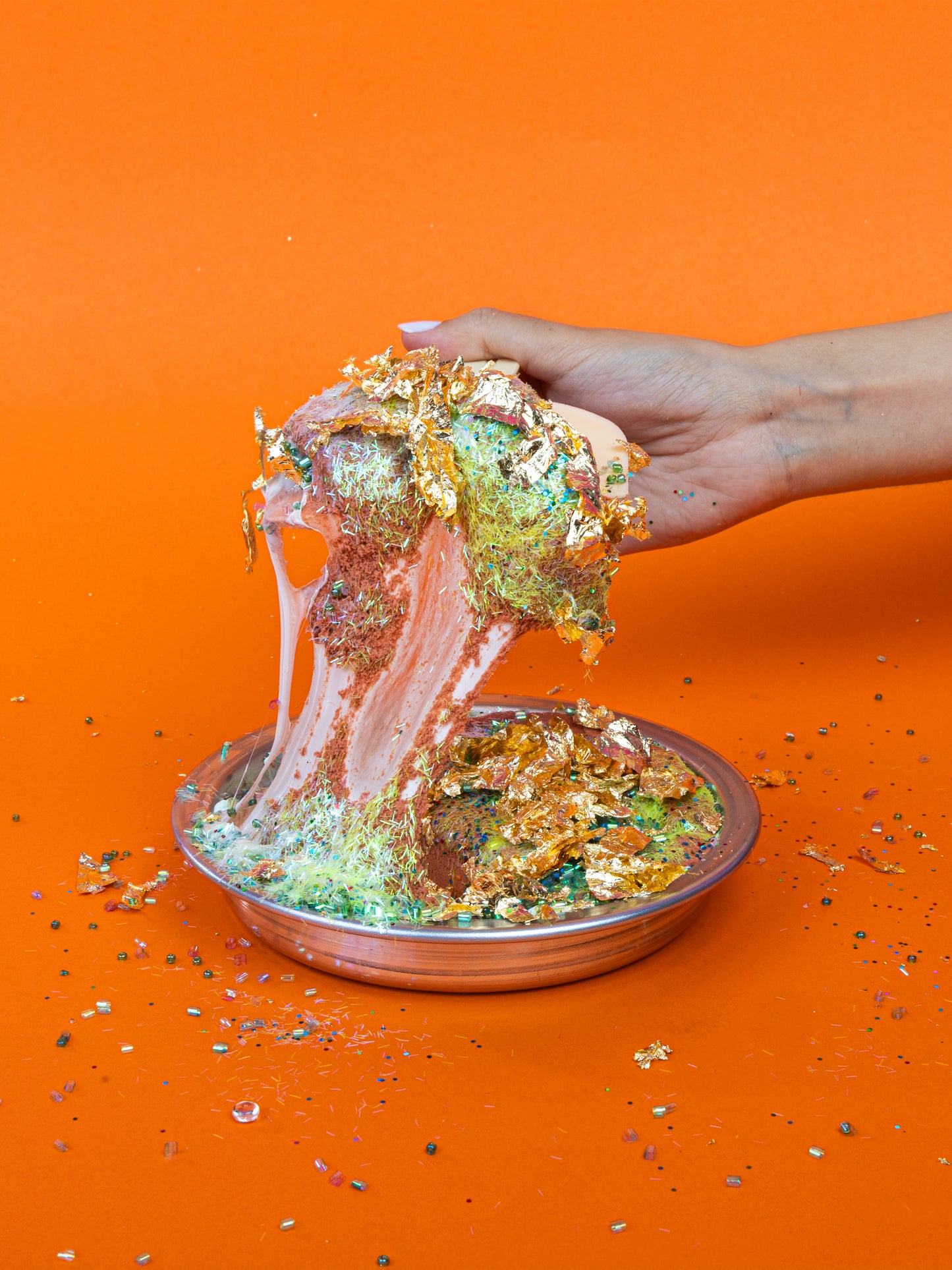 حقيبة صنع الكنافة سلايم ( عمل سلايم ) I  Kunafa Slime Kit (Making Slime)