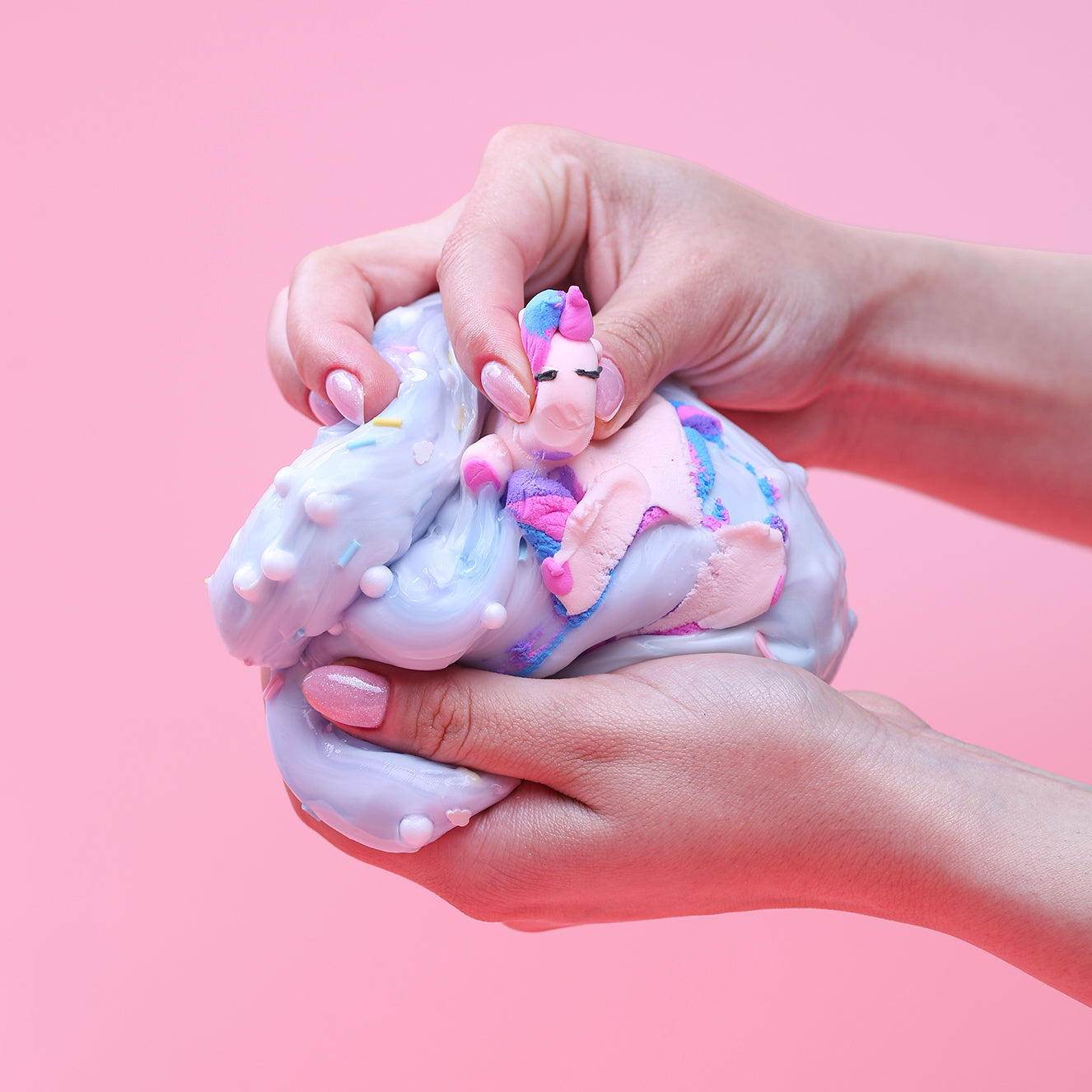 Sleepy unicorn slime I اليونيكورن النائم سلايم