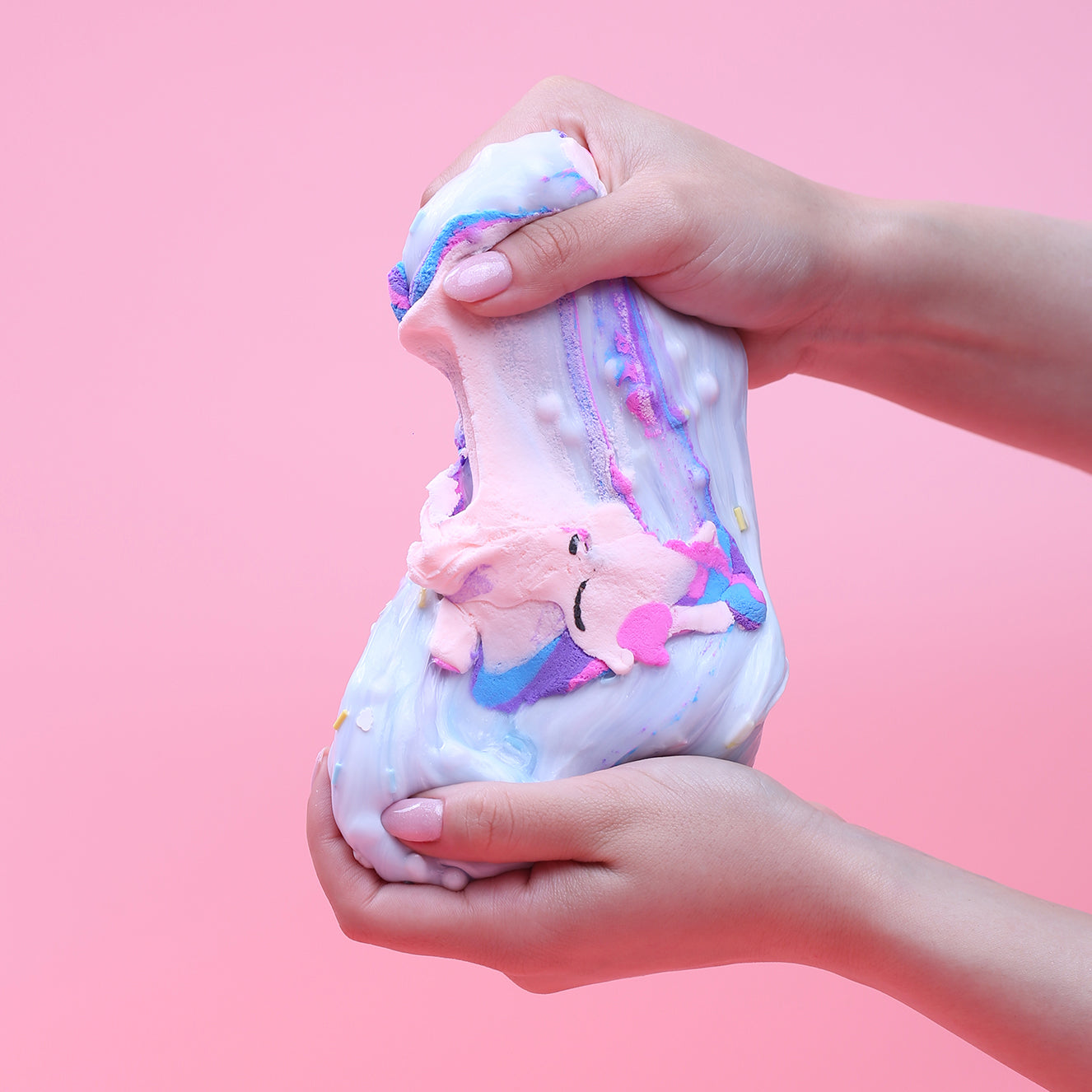 Sleepy unicorn slime I اليونيكورن النائم سلايم