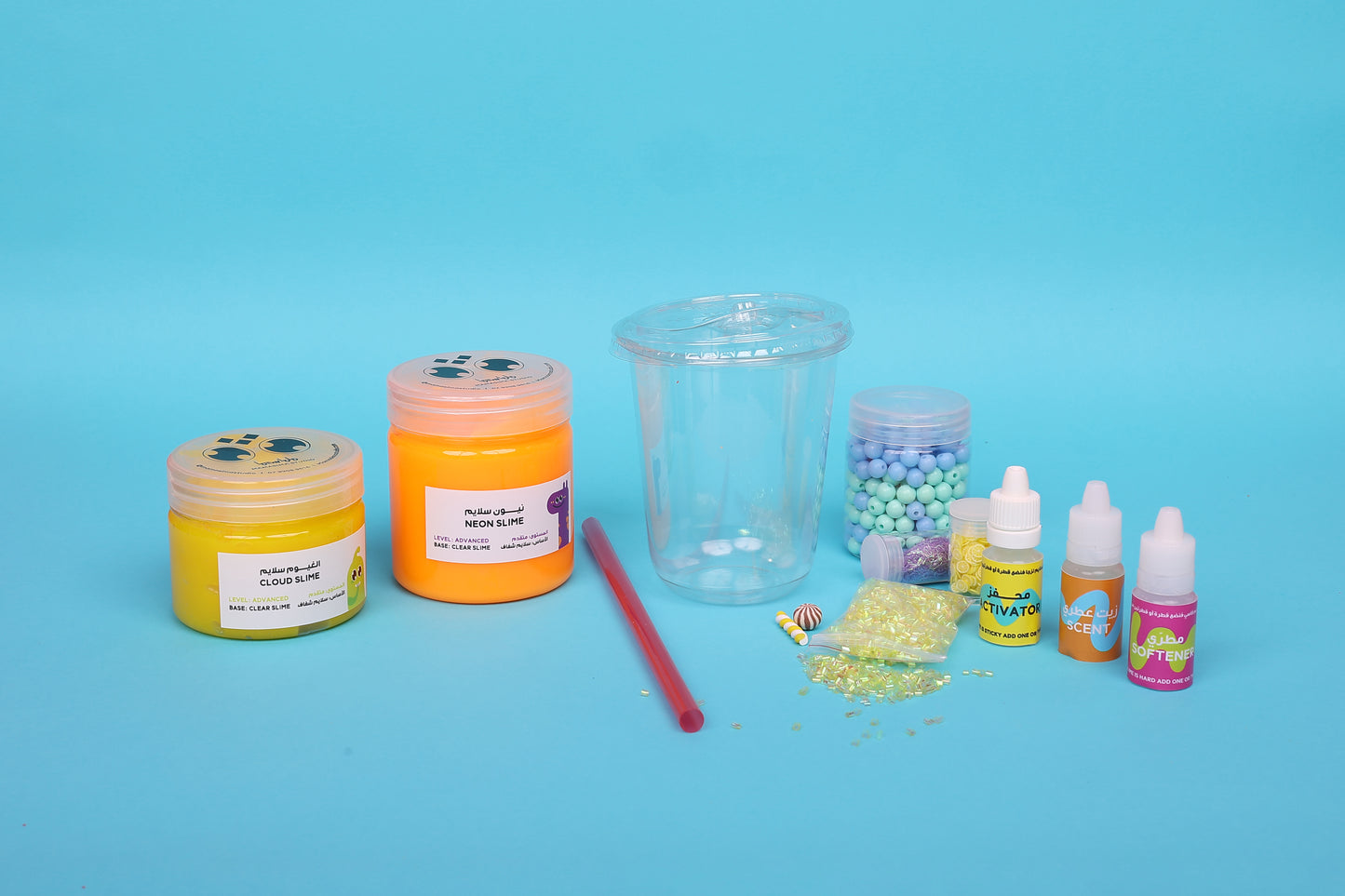 Boba slime kit I حقيبة البوبا سلايم