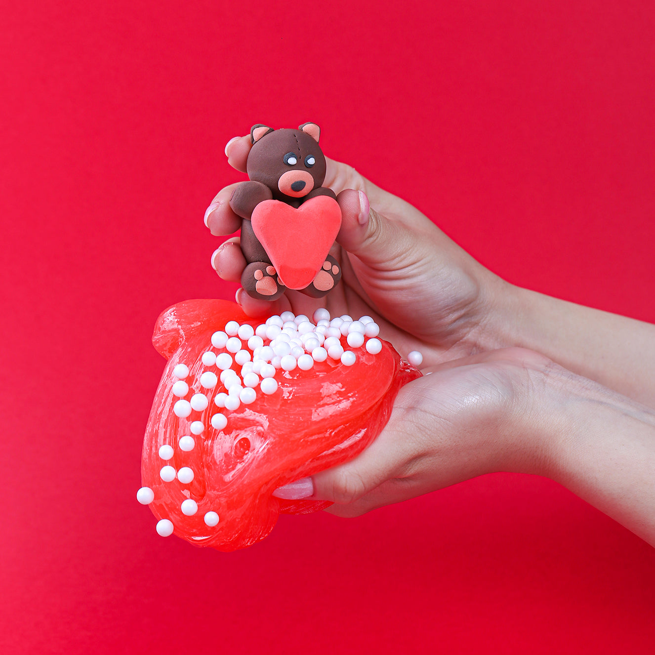 MamaSima Mama Bear Themed Slime
