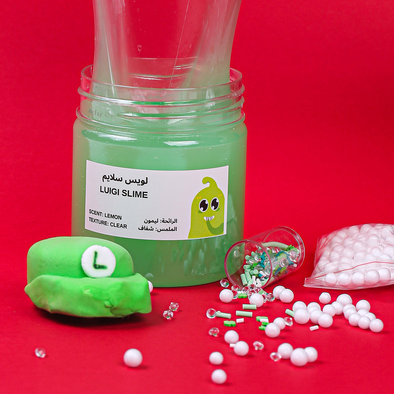 MamaSima Luigi Themed Slime