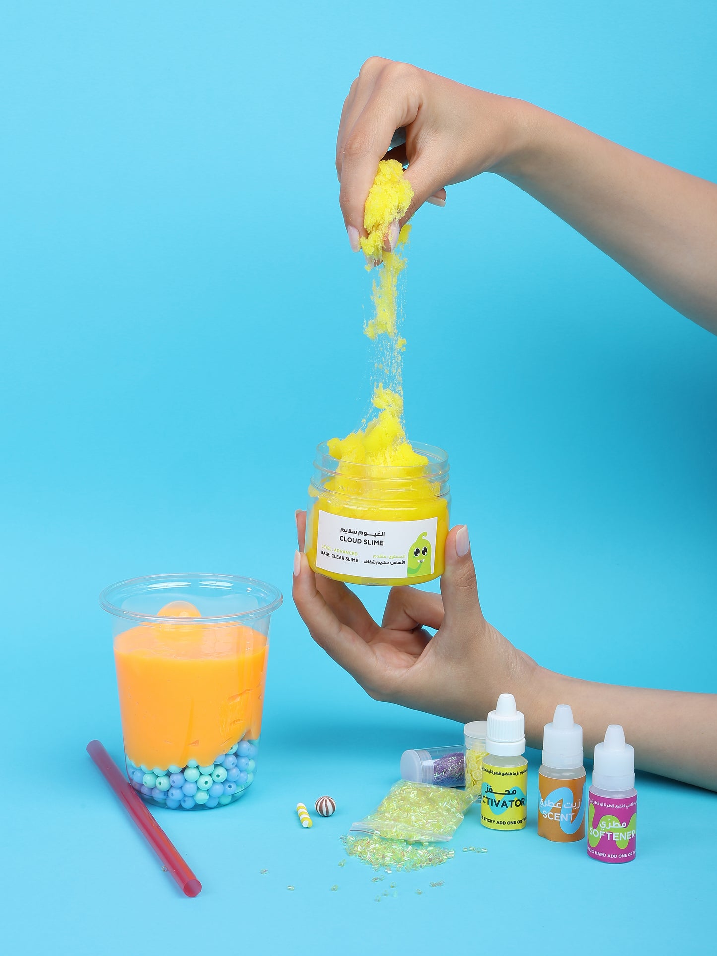 Boba slime kit I حقيبة البوبا سلايم