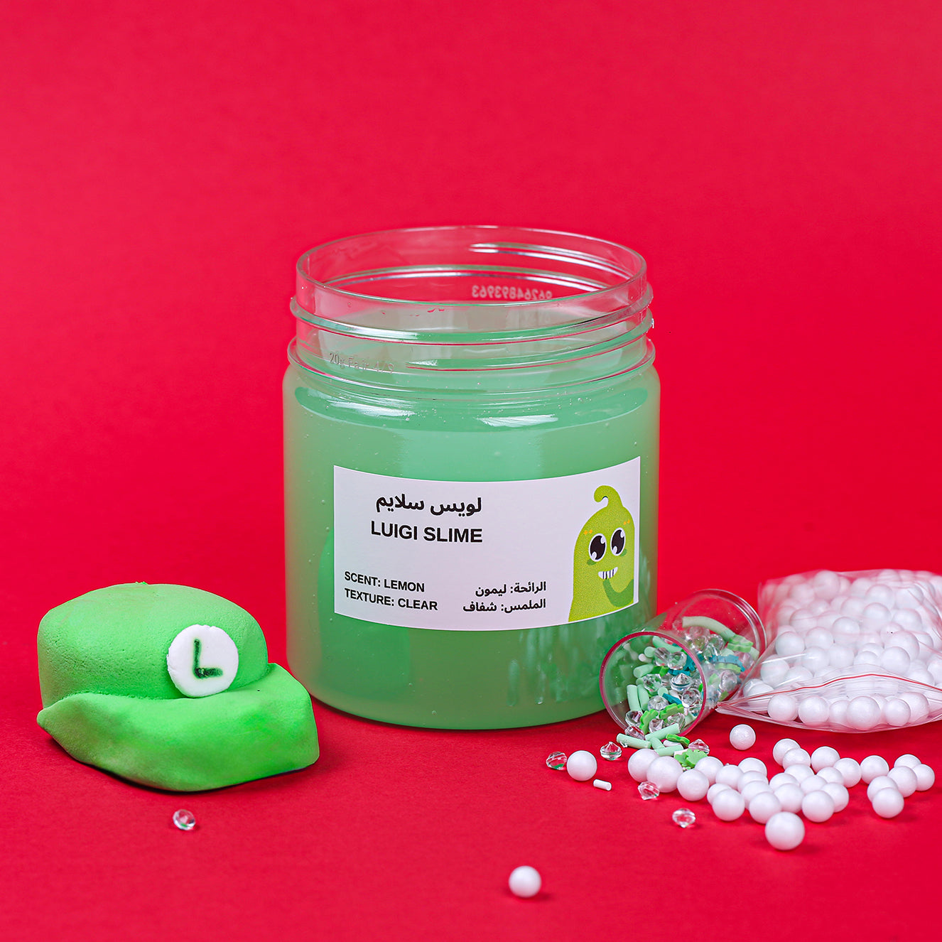 MamaSima Luigi Themed Slime