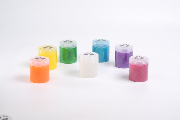 Glittery Clear Slime | ماماسيما السلايم الشفاف البراق