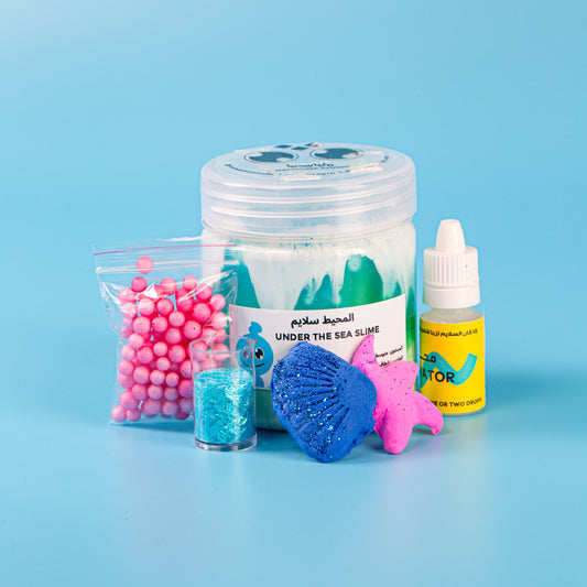 ماماسيما تحت المحيط سلايم I MamaSima Under the Sea Themed Slime