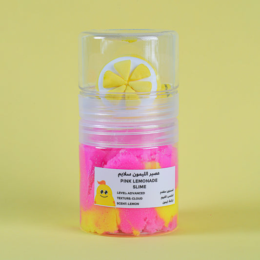 Pink lemonade slime I عصير الليمون سلايم