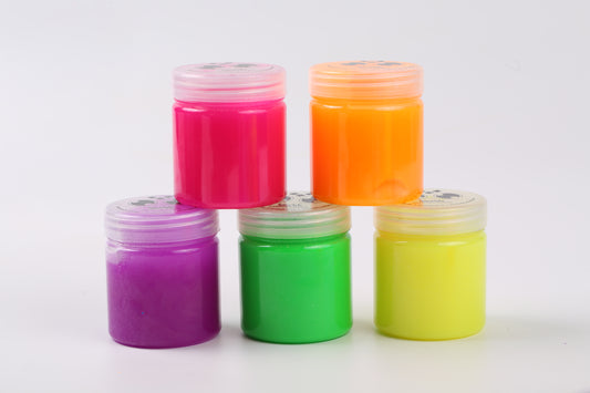 ماماسيما النيون الشفاف سلايم I MamaSima Clear Neon Slime