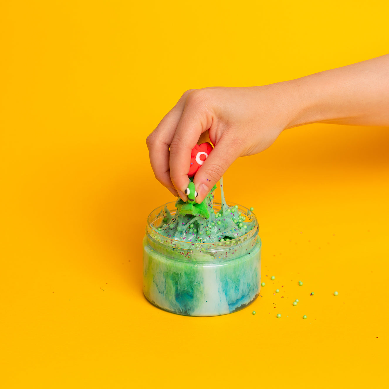 MamaSima Mr. Silly Billy Themed Slime